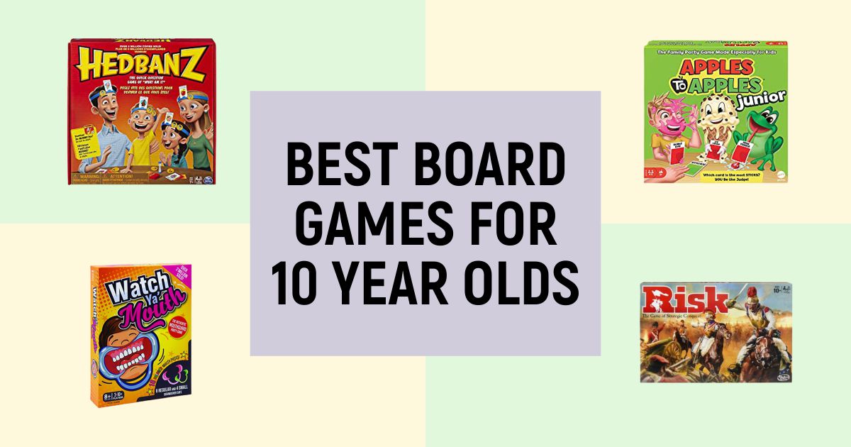 Best Board Games For 10-Year Olds