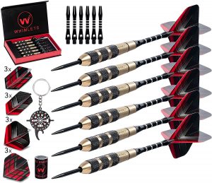 Brass Barrels Darts Set By Whimlets