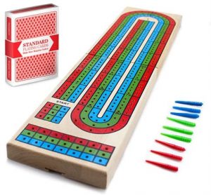 Classic 3 Track Cribbage Board by Brybelly