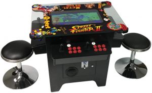 Cocktail Arcade Machine with Classic Games