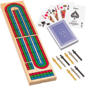 Cribbage Board Standard Deck Game by Regal