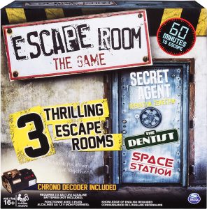 3 Thrilling Escape Rooms Game by Spin Master