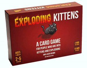 Party Game in Exploding Kittens Card Game