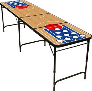 Folding Beer Pong Table With Bottle Opener