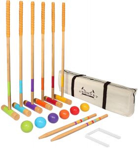 GoSports Six Player Croquet Set