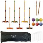 Juegoal Six Player Croquet Set