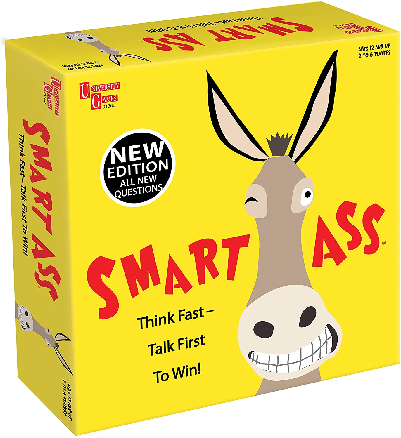 New Edition Of Smart Ass Trivia Board Game