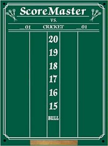 Scoremaster Chalk Dart Scoreboard