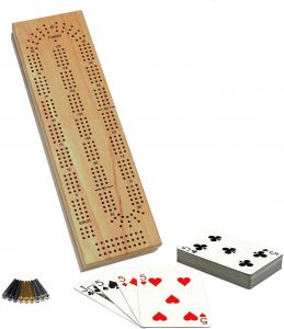 Solid Wood Cabinet Cribbage by WE Games