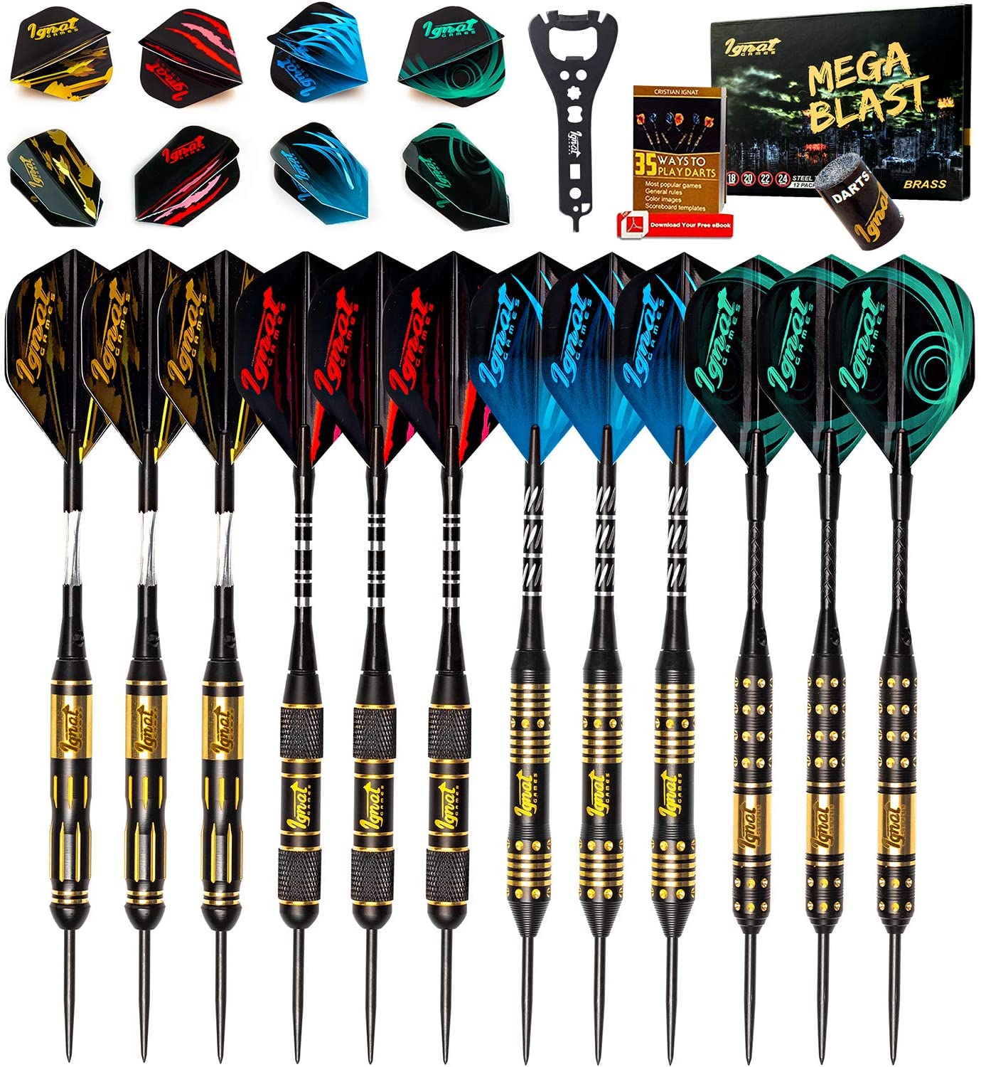 Steel Tip Set Of Darts By IgnatGames