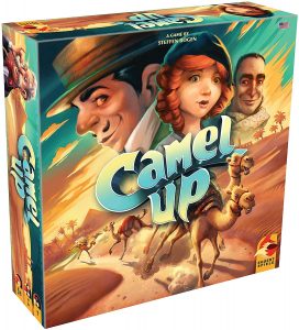 The Camel Up Multi-Color Board Game