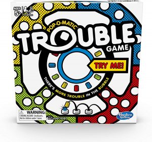 The Trouble Board Game by Hasbro