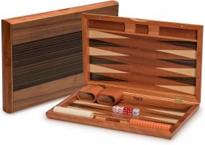 Wooden Backgammon Game By Yellow Mountain Imports