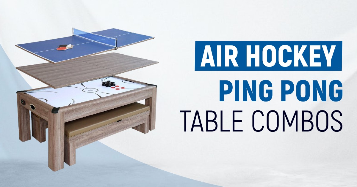 7 Best Air Hockey Ping Pong Table Combos August 2024 Updated