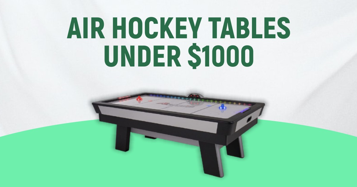 Best Air Hockey Tables Under $1000 To Buy This Year