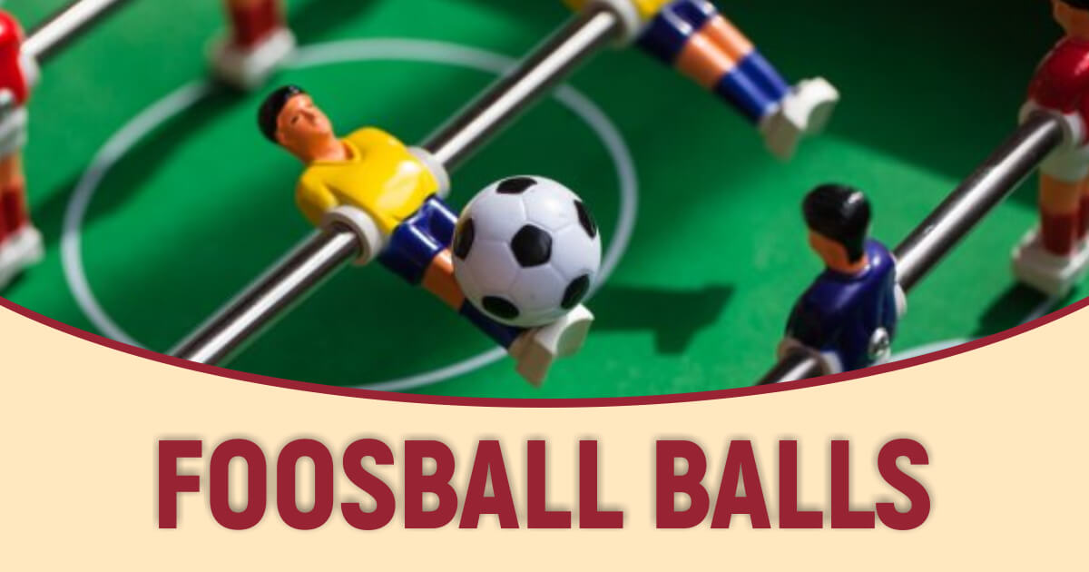 Table Soccer Ball 32mm/36mm Set of 12 PCS Silfrae Mini Foosball Replacement Balls 