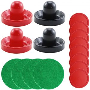 Bignc Black And Red Air Hockey Pushers