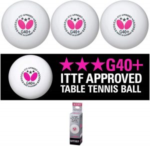Butterfly G40+ Table Tennis Balls