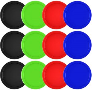 Coopay 12 Pieces Home Air Hockey Pucks