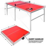 GoSports Mid-Size Table Tennis Game Set