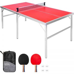 GoSports Mid-Size Table Tennis Game Set