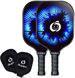 Niupipo Pickleball Paddles With Carbon Fiber Face