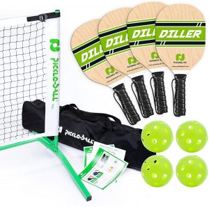 Pickle-Ball Inc. Pickleball Diller Tournament Net Set