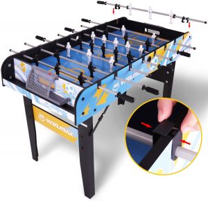 WIN.MAX Preassembled Folding Foosball Table