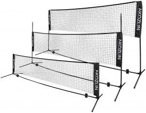 AKOZLIN Portable Tennis Net Set
