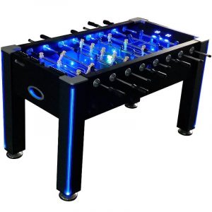 Atomic Azure LED Light Up Foosball Table