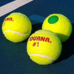 Tourna Green Dot Low Compression Tennis Balls