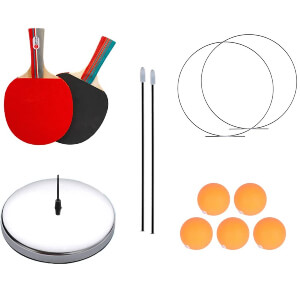 DOBESTS Ping Pong Balls Paddles Set