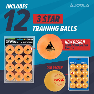 JOOLA Training 3 Star Table Tennis Balls