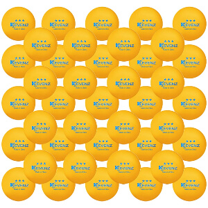 KEVENZ 60-Pack 3 Star Ping Pong Balls