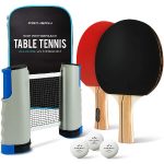 PRO SPIN Play Anywhere Portable Ping Pong Set