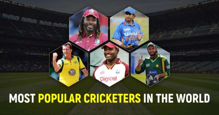 most popular cricketers in the world