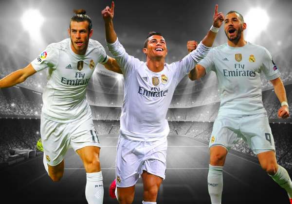 Gareth Bale - Karim Benzema - Christiano Ronaldo