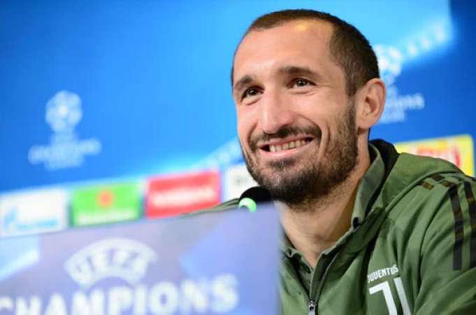 Giorgio Chiellini strongest Footballer