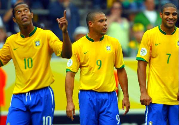 Rivaldo - Ronaldo - Ronaldinho