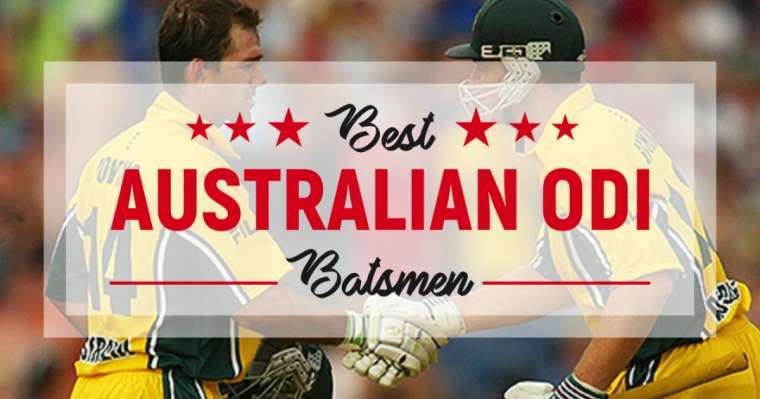 best australian odi batsmen