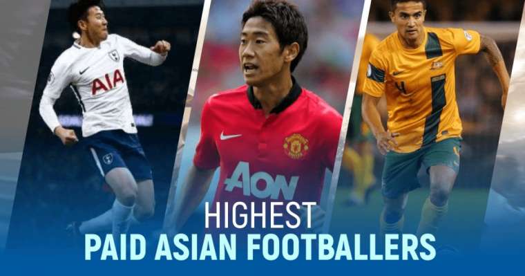 highest paid asian footballers