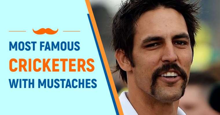 most famous cricketers with mustaches
