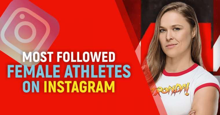 most followed female athletes on instagram