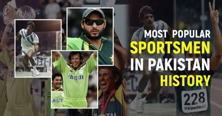 most popular sportsmen in pakistan