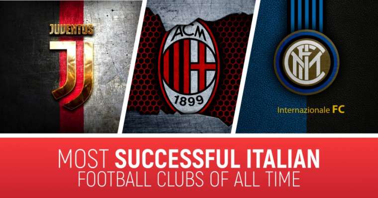 most successful italian football clubs