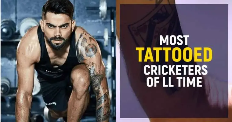 most tattooed cricketers