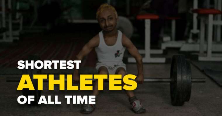 shortest athletes of all time
