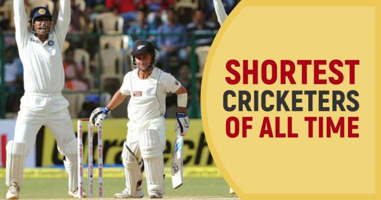 shortest cricketers of all time