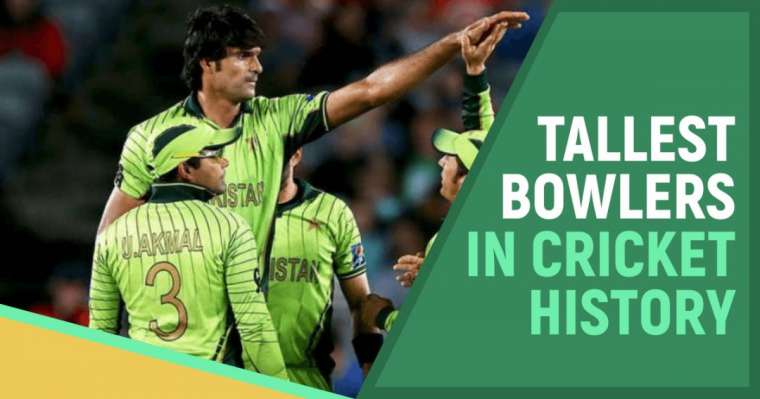 tallest bowlers in cricket history