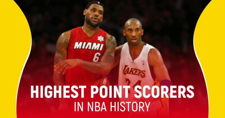 Highest Point Scorers In NBA